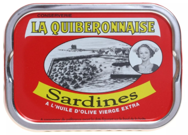 La Quiberonnaise Sardinen in hochwertiger Dose mit Olivenöl – französische Feinkost aus der Bretagne